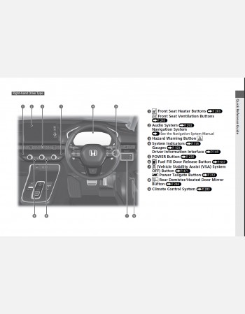 honda cr-v  phev 2024 owners manual rhd and lhd
